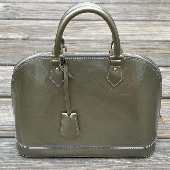 Louis Vuitton Bag VERNIS Alma PM Rose Florentin Mo - Picture 5 of 14